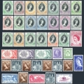 Coronation 1953, Queen Elizabeth QE II. (106 stamps)