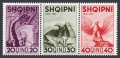 Albania 280a-280c stamps