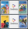 Andorra Fr 439-442
