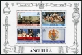 Anguilla 315-318, 318a sheet