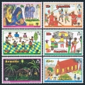 Anguilla 331-336, 336a sheet