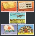 Anguilla 424-428, 428a sheet