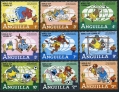 Anguilla 492-500, 501 sheet