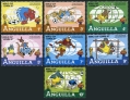 Anguilla 492-498 short set
