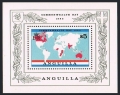 Anguilla 521-524 gutter, 525