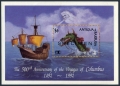 Antigua 1571-1576, 1577-1578 SPECIMEN