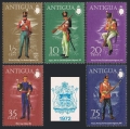 Antigua 283-287, 287a sheet