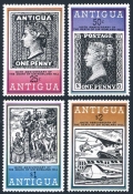 Antigua 528-531, 532 sheet