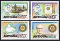 Antigua 579-582 mlh/mnh