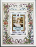 Antigua 584-585 sheets/9, 586