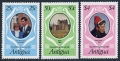 Antigua 623-625 sheets