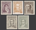 Argentina 418/424 5 stamps
