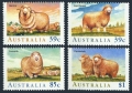 Australia 1136-1139 mlh