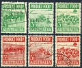 Australia 250-255 used