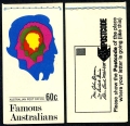 Australia 454a-457a 2 booklets