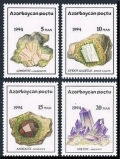 Azerbaijan 419-422, 422a sheet
