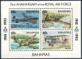 Bahamas 775 ad sheet