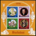 Barbados 420-423, 423a sheet