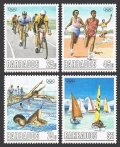 Barbados 727-730, 730a sheet