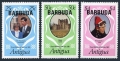 Barbuda 497-499 perf 14, 500