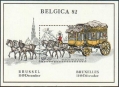 Belgium B1015-1020, B1021