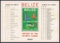 Belize 555-560, 561-562 ab sheets