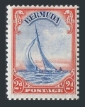 Bermuda 109A mnh-folded