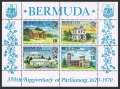 Bermuda 272-275, 275a sheet