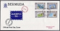 Bermuda 504-507 FDC