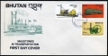 Bhutan 641-642, 650 FDC