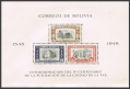 Bolivia 349a-351a, C147a-C149a sheets