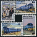 Botswana 514-517, 517a sheet