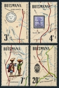 Botswana 88-91, 91a sheet