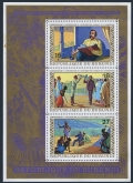 Burundi 422-424, C175-C177, C177a sheet