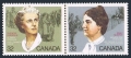 Canada 1047-1048a pair