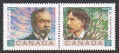 Canada 1243-1244a pair