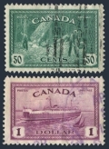 Canada 272-273 used