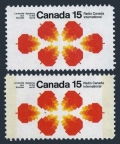 Canada 541, 541a tagged