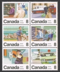 Canada 634-639a block