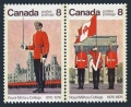 Canada 692-693a pair mlh