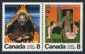 Canada 695-696a pair