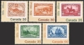 Canada 909-913,  913a sheet mlh