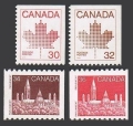 Canada 950-953 coil stamps
