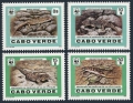 Cape Verde 491-494, 495 ab sheet