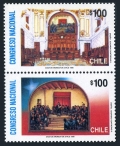 Chile 939-940a pair