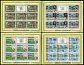 Cook Islands 195-198 sheets 8/label
