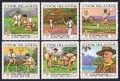 Cook Islands 248-253 sheets/10