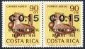Costa Rica C398 pair