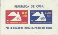 Cuba 669a, C223a sheets