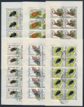 Czechoslovakia 1082-1090 sheets/10 CTO